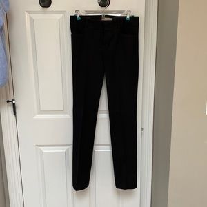Banana Republic The Sloan Fit Stretch Black Pants Trousers Size 0